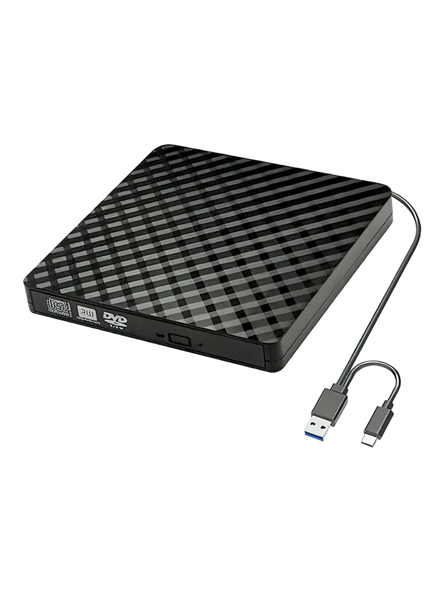 картинка Привод внешний DVD-RW STM DVD28-EM/ B Black Slim Ret USB3.0+TYPE-C от магазина КомпьютерЦентр