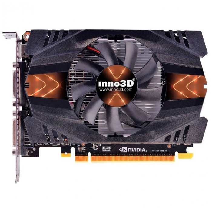 картинка Видеокарта Inno3D 1Gb DDR5 GeForce GTX750 (N750-1SDV-D5CW) от магазина КомпьютерЦентр