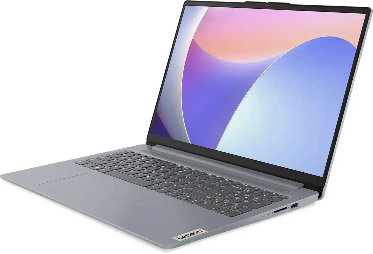 картинка Ноутбук Lenovo IdeaPad Slim 3 15AMN8 (82XQ00B5PS) 15,6'' IPS (1920x1080)/  AMD Ryzen 5 7320U /  8Gb/  256Gb SSD/  VGA Int/  noOS/  Gray от магазина КомпьютерЦентр
