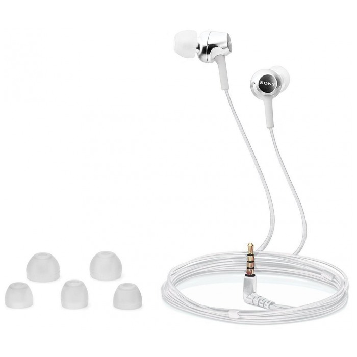 картинка Наушники Sony MDR-EX155 White (MDREX155W.E) от магазина КомпьютерЦентр