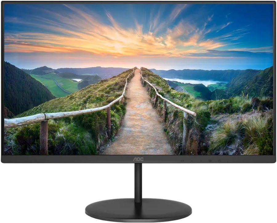картинка Монитор 23.8'' AOC Q24V4EA Black от магазина КомпьютерЦентр