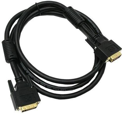 картинка Кабель Buro DVI-D (m) DVI-D (m) 1.8м феррит.кольца (817237) от магазина КомпьютерЦентр