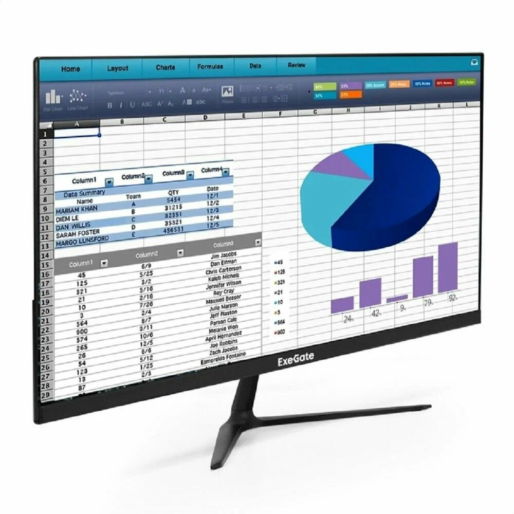 картинка Монитор 21.5'' ExeGate SmartView EP2207T (EX300130RUS) IPS 1920x1080, черный от магазина КомпьютерЦентр