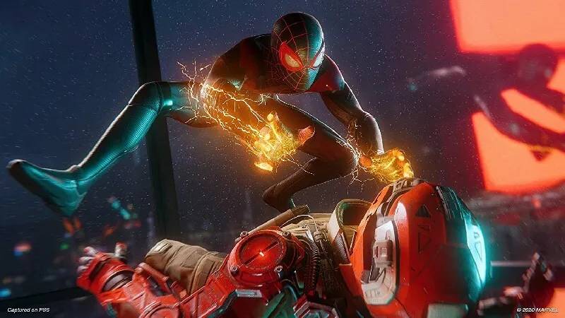 картинка Игра Spider-Man Miles Morales (PlayStation 4, Русская версия) от магазина КомпьютерЦентр