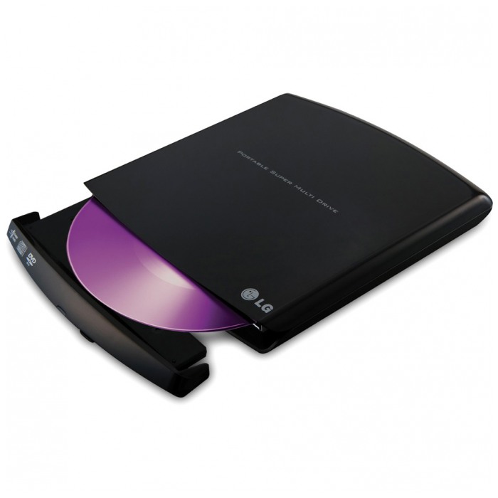 картинка Привод внешний LG Super Multi GP10N20 Black USB (GP10NB20) от магазина КомпьютерЦентр