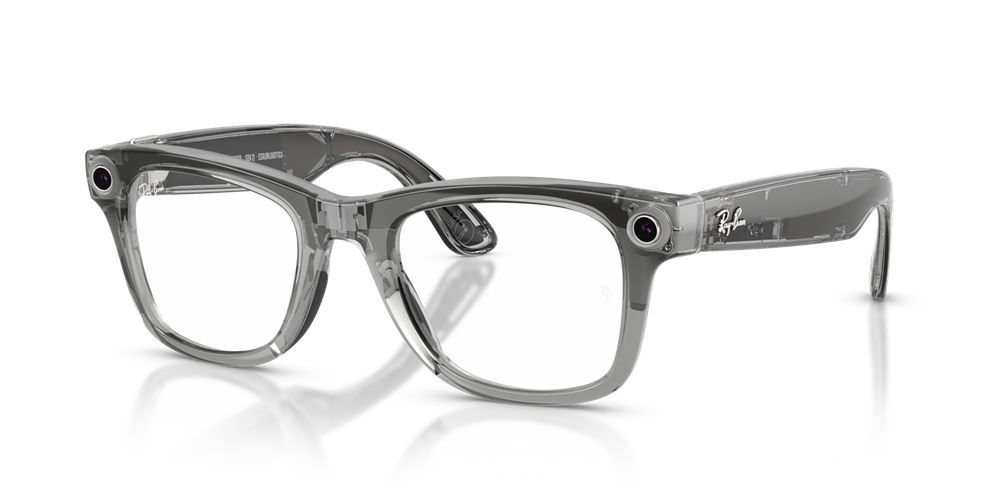 картинка Умные очки Ray-Ban Meta Wayfarer Gen 2 (L), RW4012 Shiny Transparent Grey/  Transitions Sapphire от магазина КомпьютерЦентр