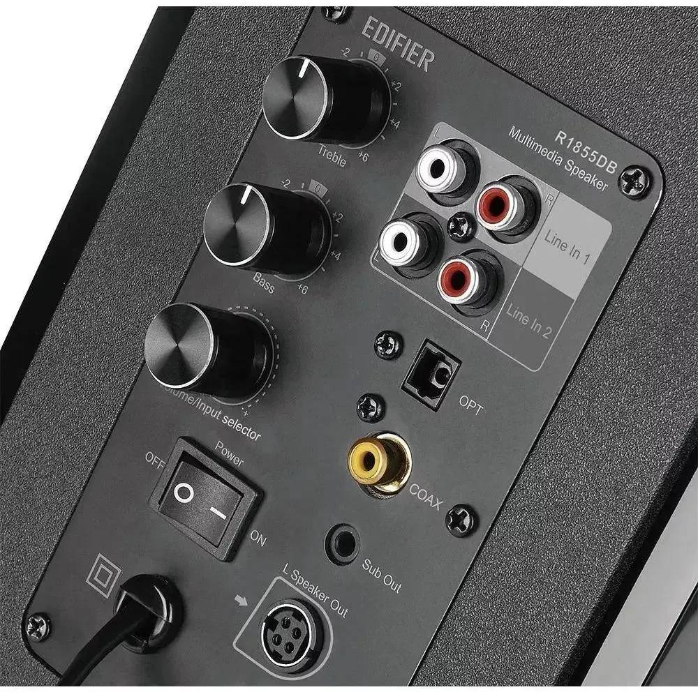 картинка Акустика 2.0 Edifier R1855DB Black 70Вт BT от магазина КомпьютерЦентр
