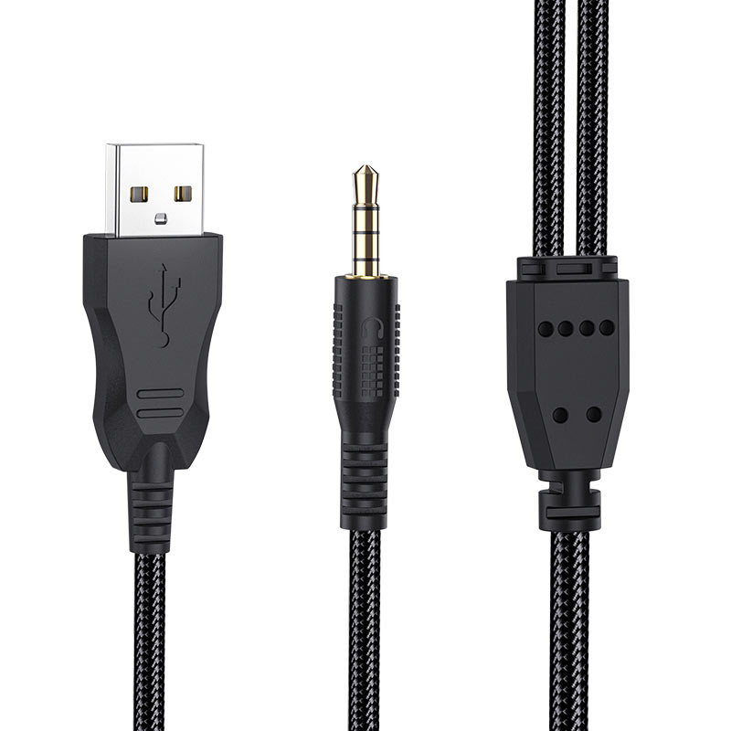 картинка Гарнитура Borofone Surpass Gaming headphones BO103 Black от магазина КомпьютерЦентр