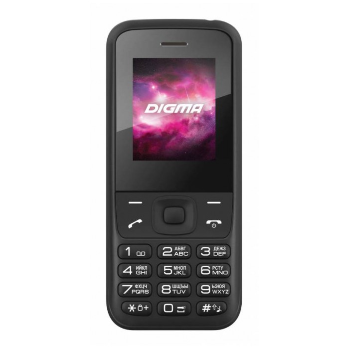 картинка Телефон мобильный Digma Linx A177 2Sim Black (A177) от магазина КомпьютерЦентр
