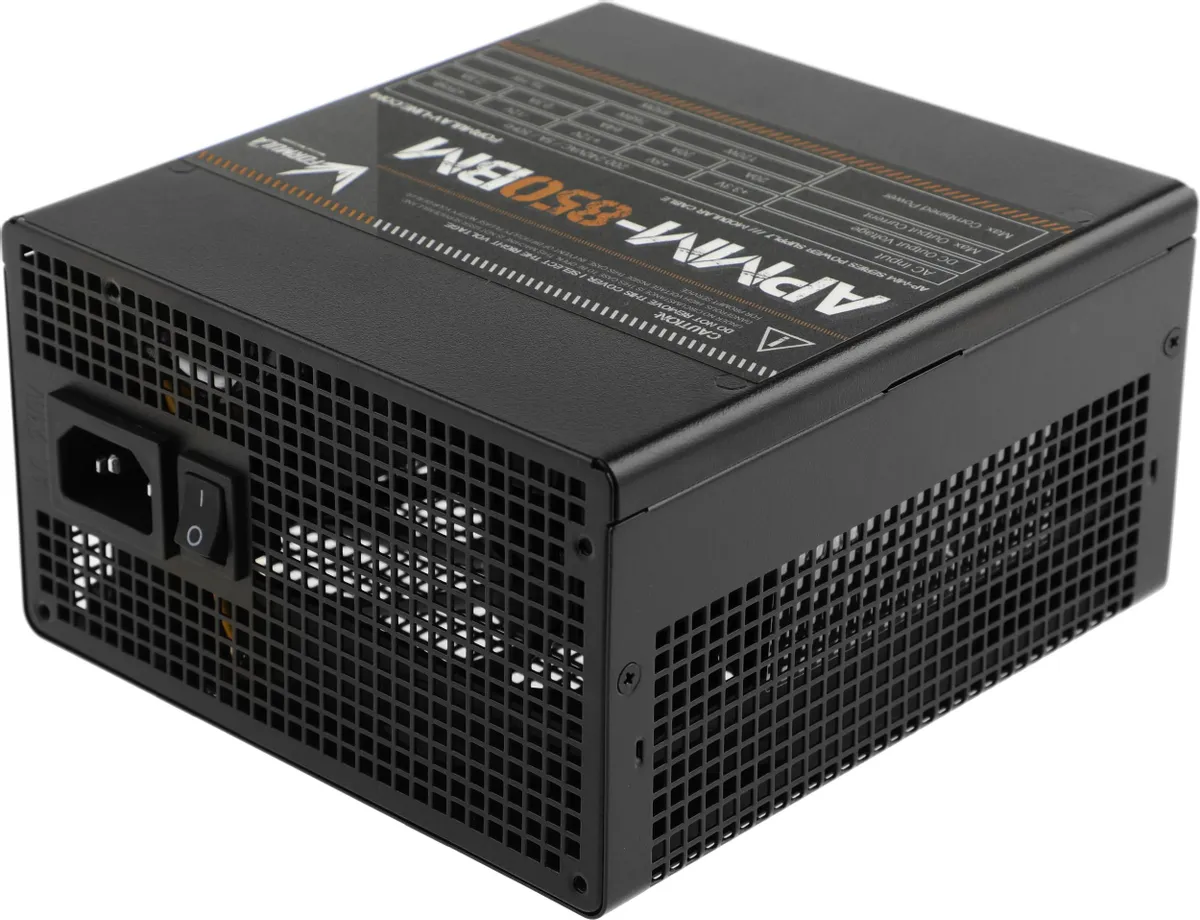 картинка Блок питания Formula ATX 850W APMM-850BM 80+ bronze Cab Manag RTL от магазина КомпьютерЦентр