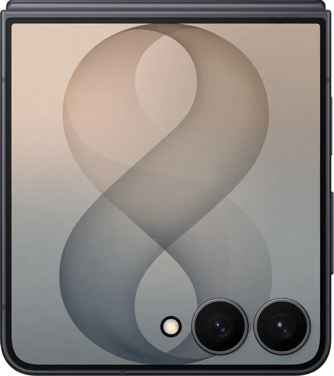 картинка Смартфон Samsung Galaxy Z Flip 8 Graphite 6.9'' (2520x1080)/  Exynos 2600 (3.8) 8C/  12Gb/  256Gb/  50+12Mp/ 10Mp / 4300mAh (SM-F776B) от магазина КомпьютерЦентр