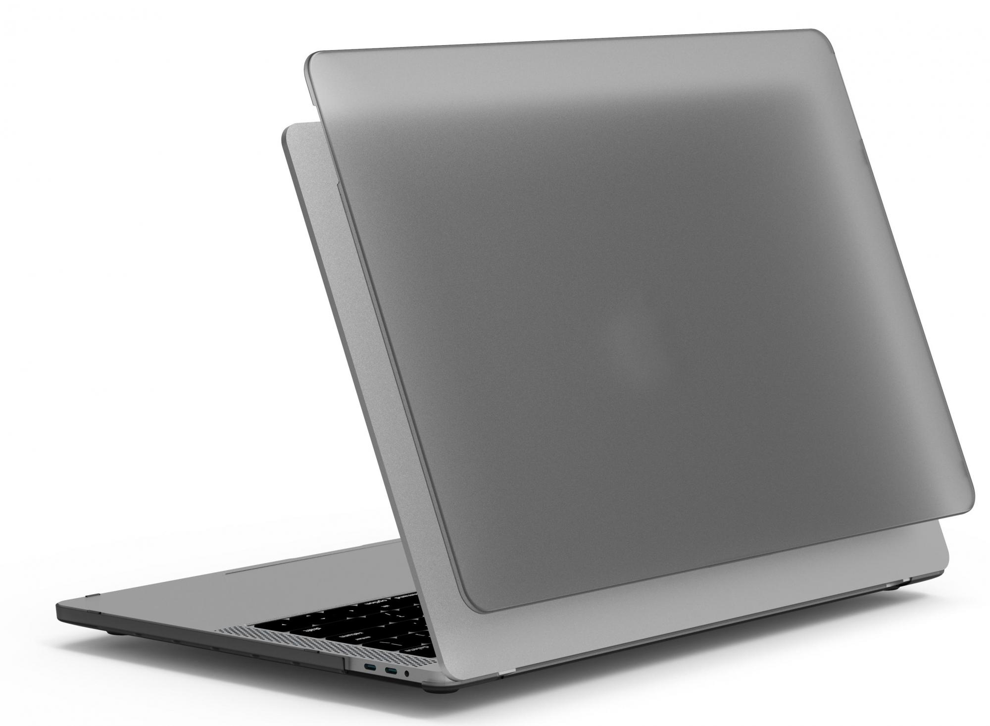картинка Пластиковая накладка для ноутбука WIWU iShield Ultra Thin Hard Shell Case for MacBook Air 13.6'' (2022) Black от магазина КомпьютерЦентр