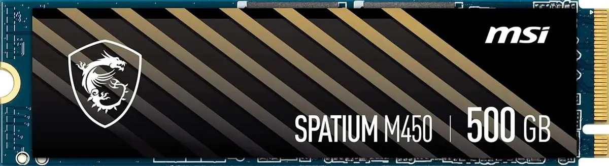 картинка SSD накопитель 500Gb MSI Spatium M450 PCie NVMe S78-440K220-P83 от магазина КомпьютерЦентр