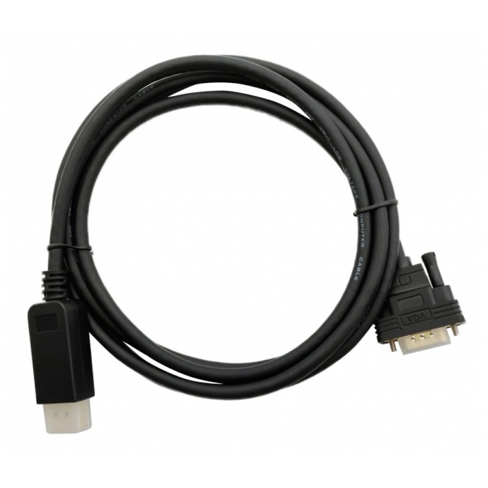 картинка Кабель Behpex Display Port to VGA 2m Black (1147346) от магазина КомпьютерЦентр