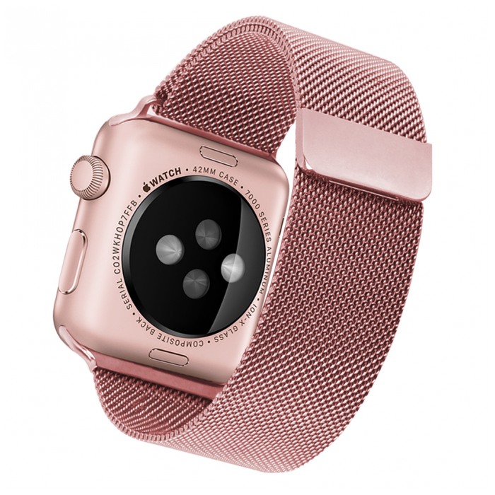 картинка Ремешок Apple Watch Milanese Loop 42mm Metal Rose Gold от магазина КомпьютерЦентр