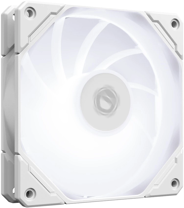 картинка Вентилятор ID-Cooling TF-12025-PRO SW 120mm, 1500rpm, 70 CFM, 28.9 дБ, PWM 4-pin, white от магазина КомпьютерЦентр