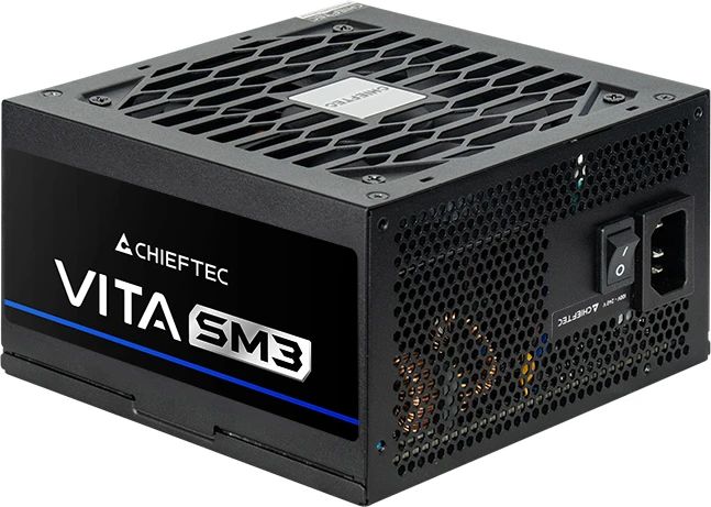 картинка Блок питания Chieftec ATX 850W Vita SM3 BPX-850-C 80+ bronze (20+4pin) APFC 120mm fan 6xSATA RTL от магазина КомпьютерЦентр