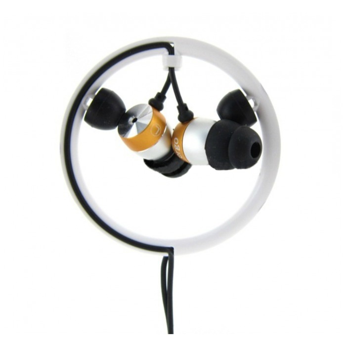 картинка Наушники Ergo Ear VT-28 Silver-Orang (VT-28) от магазина КомпьютерЦентр