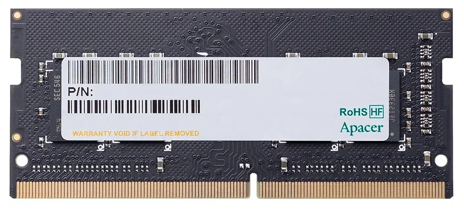 картинка SO-DIMM DDR4 8Gb 2666MHz PC4-21300 Apacer (ES.08G2V.GNH) от магазина КомпьютерЦентр
