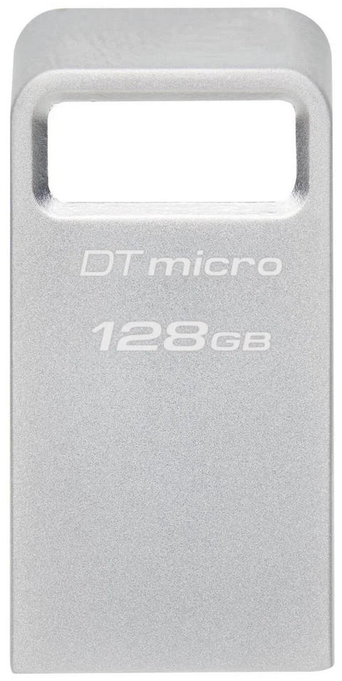 картинка USB3.1 накопитель 128Gb Kingston DataTraveler Micro Silver (DTMC3G2/ 128GB) от магазина КомпьютерЦентр