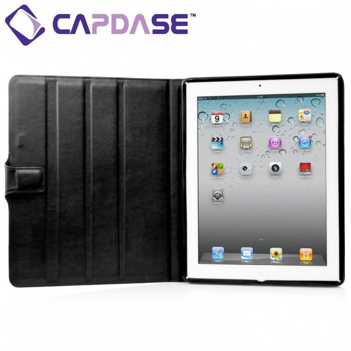 картинка Чехол Capdase Folder Case Flip Jacket Black for New iPad/ iPad 2 (FCAPIPAD3-PU01) от магазина КомпьютерЦентр