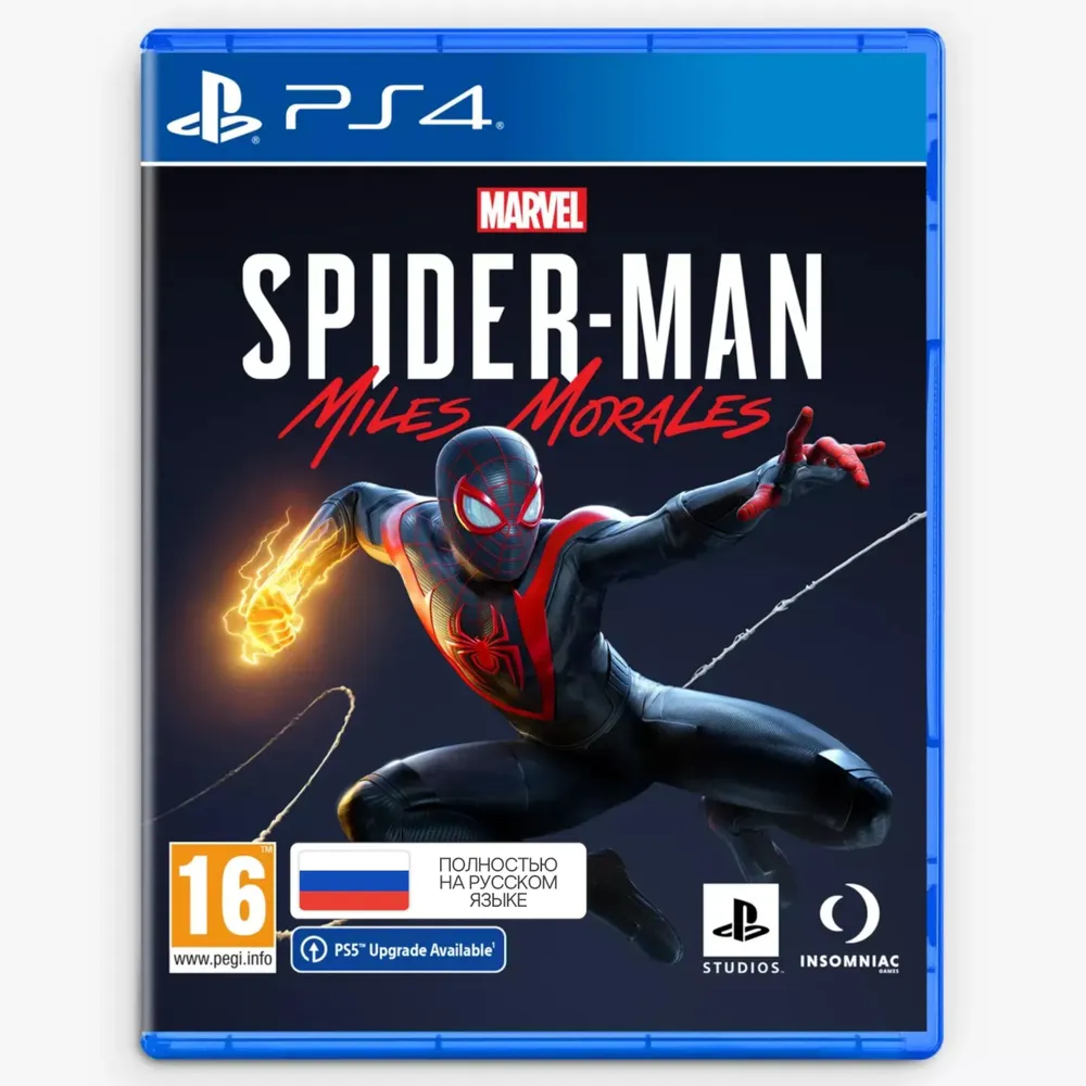 картинка Игра Spider-Man Miles Morales (PlayStation 4, Русская версия) от магазина КомпьютерЦентр