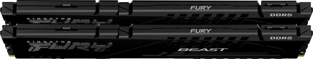 картинка DIMM DDR5 32Gb (2x16Gb) Kingston Fury Beast (KF560C30BBEK2-32) от магазина КомпьютерЦентр