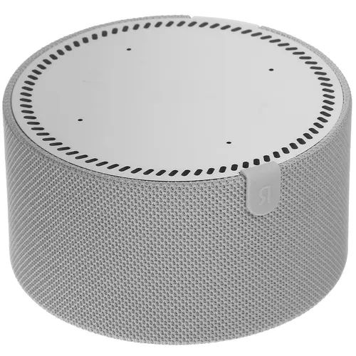 картинка Умная колонка Новая Яндекс.Станция Мини (с часами) Алиса Bluetooth Gray от магазина КомпьютерЦентр