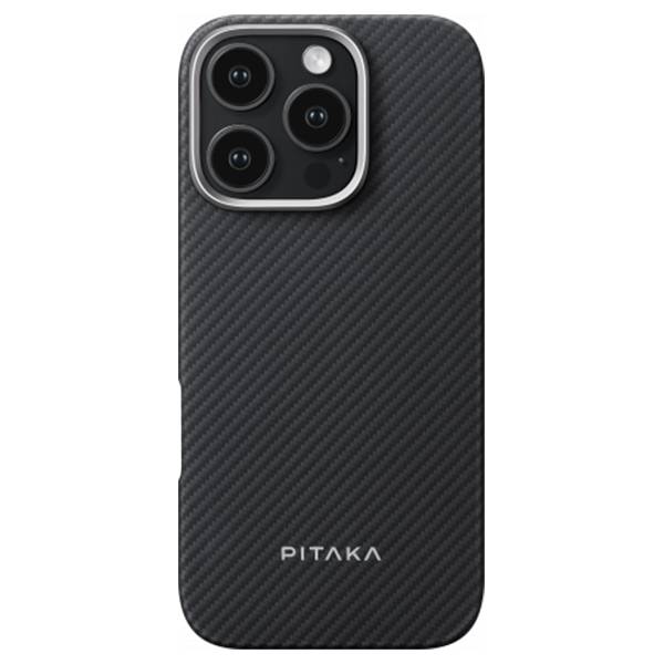 картинка Чехол PITAKA Case для iPhone 16 Pro Max 6.9'', Black/ Grey от магазина КомпьютерЦентр