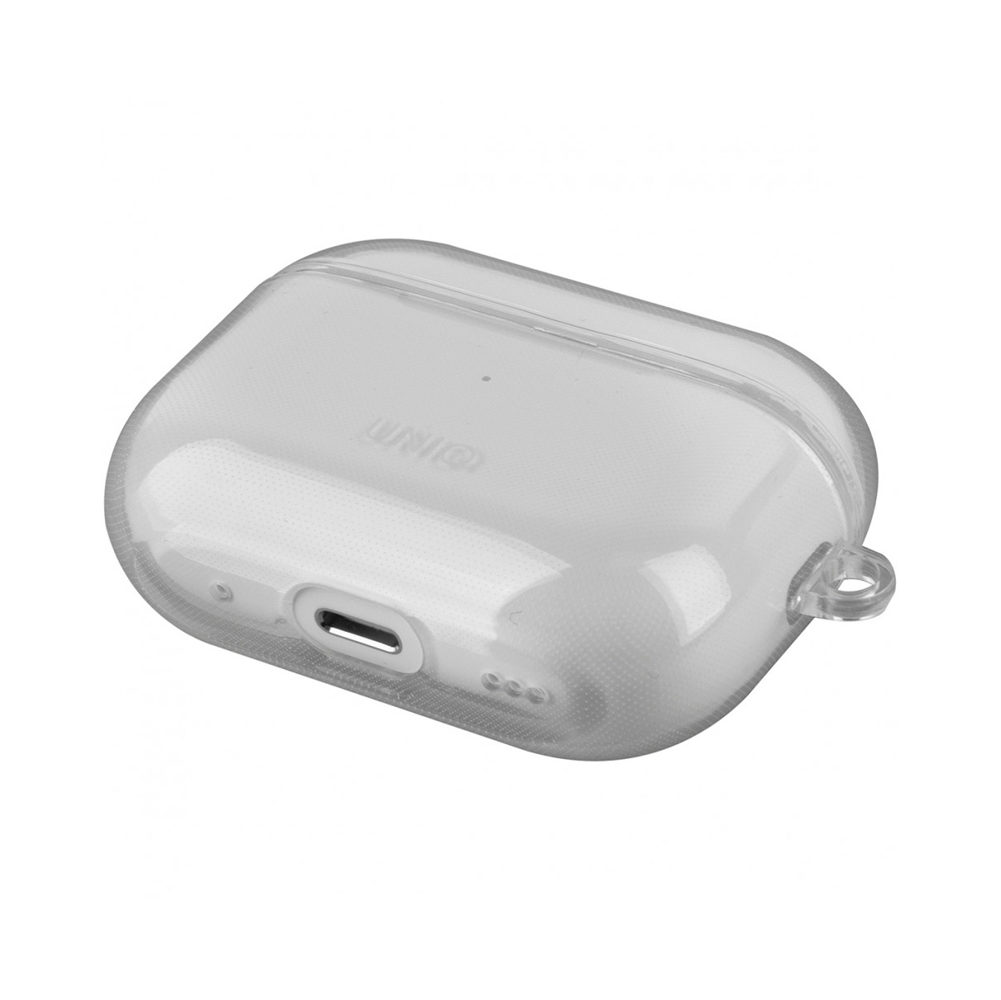 картинка Чехол Uniq Glase TPU Glossy Clear для AirPods Pro 2, прозрачный от магазина КомпьютерЦентр