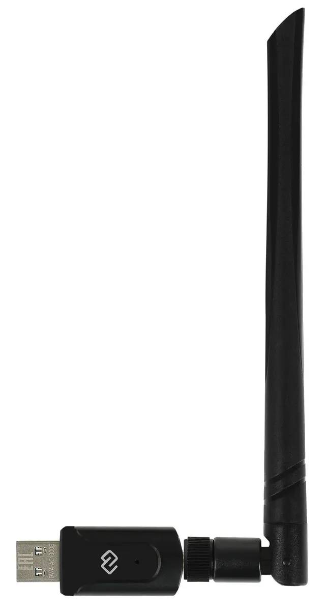 картинка Сетевой адаптер Wi-Fi + Bluetooth Digma DWA-BT5-AC1300E AC1300 от магазина КомпьютерЦентр