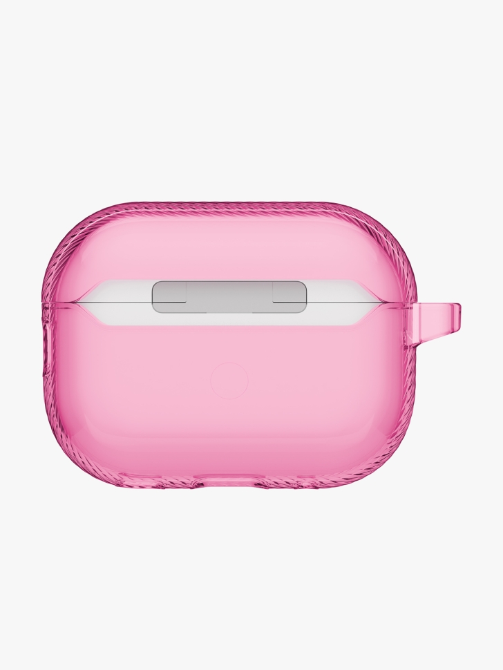 картинка Чехол Uniq Glase PRO TPU Lock Candy Pink для AirPods Pro 3, розовый от магазина КомпьютерЦентр