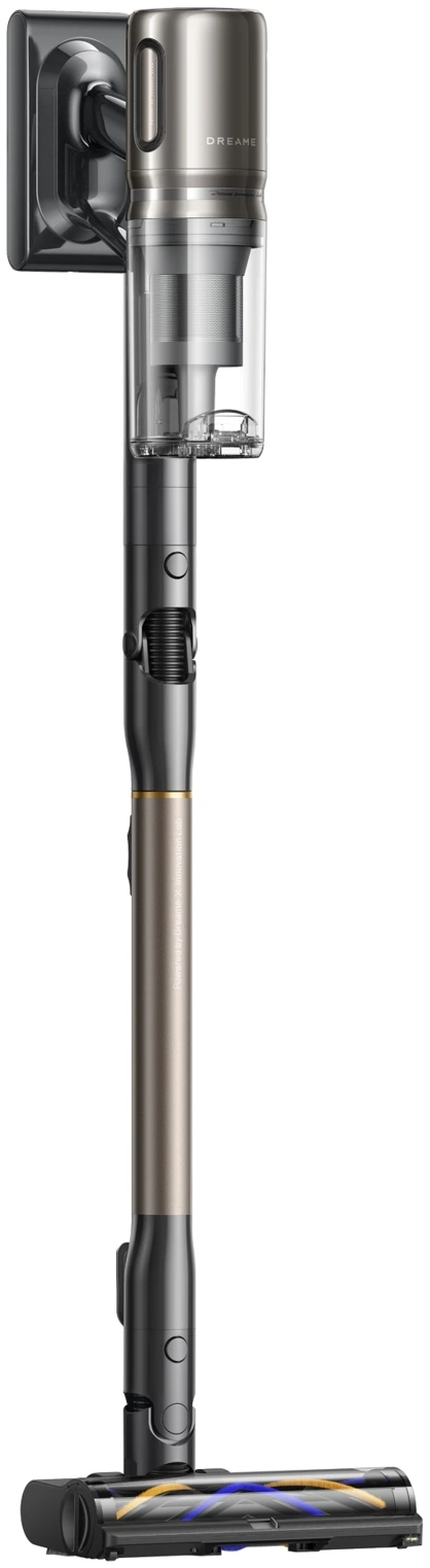 картинка Пылесос вертикальный Dreame Z40 TangleCut Flex+ (VRV62F) черный/ медный, питание от аккумулятора от магазина КомпьютерЦентр