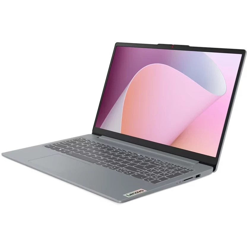 картинка Ноутбук Lenovo IdeaPad Slim 3 15ABR8 (82XM00JVRK) 15.6'' IPS/  FHD/  AMD Ryzen 7 7730U/  16Gb/  SSD 512Gb/  DOS/  серый от магазина КомпьютерЦентр