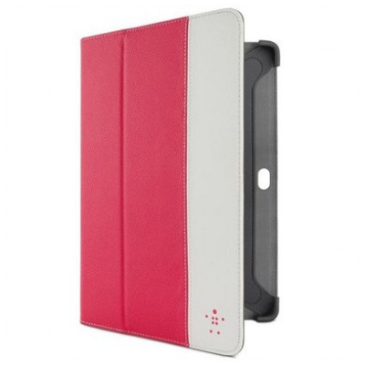 картинка Чехол Belkin Folio Cinema Stripe for Galaxy Tab2 Pink (F8M392cwC02) от магазина КомпьютерЦентр