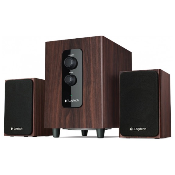 картинка Акустическая система Logitech Z-443 Brown (980-000758) от магазина КомпьютерЦентр