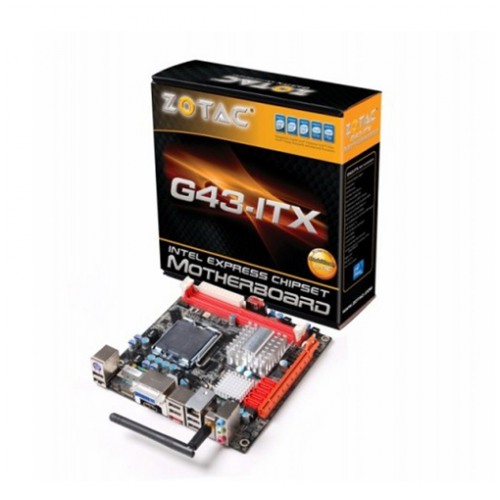 картинка Материнская плата Zotac G43ITX-A-E (G43ITX-A-E) от магазина КомпьютерЦентр