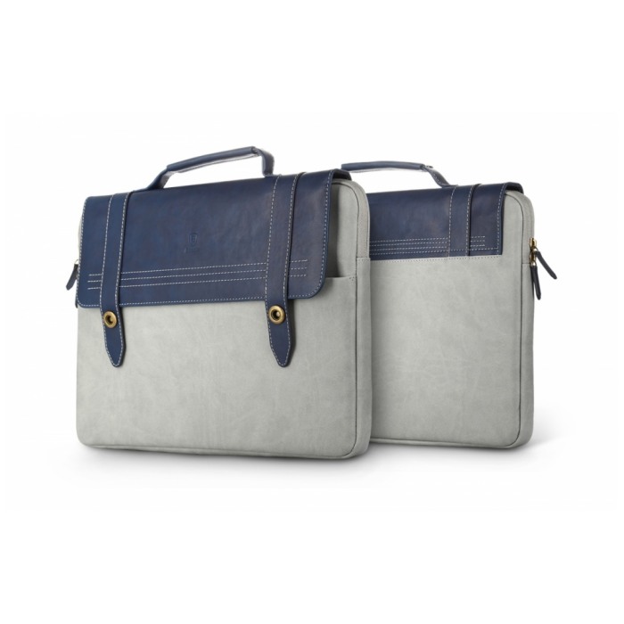картинка Сумка Baseus British Series Laptop Bag Sapphire-Gray (LTBASEST-BP15) от магазина КомпьютерЦентр