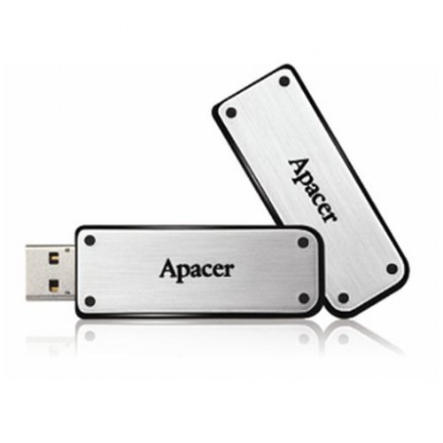 картинка Флешка USB Apacer 4Gb AH328 Grey (AH328) от магазина КомпьютерЦентр