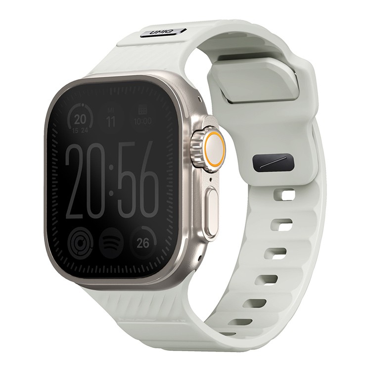 картинка Ремень каучуковый Uniq STRIDE FKM RUBBER для Apple Watch 49/ 46/ 45/ 44/ 42 LUME (49MM-STRSELUME) от магазина КомпьютерЦентр