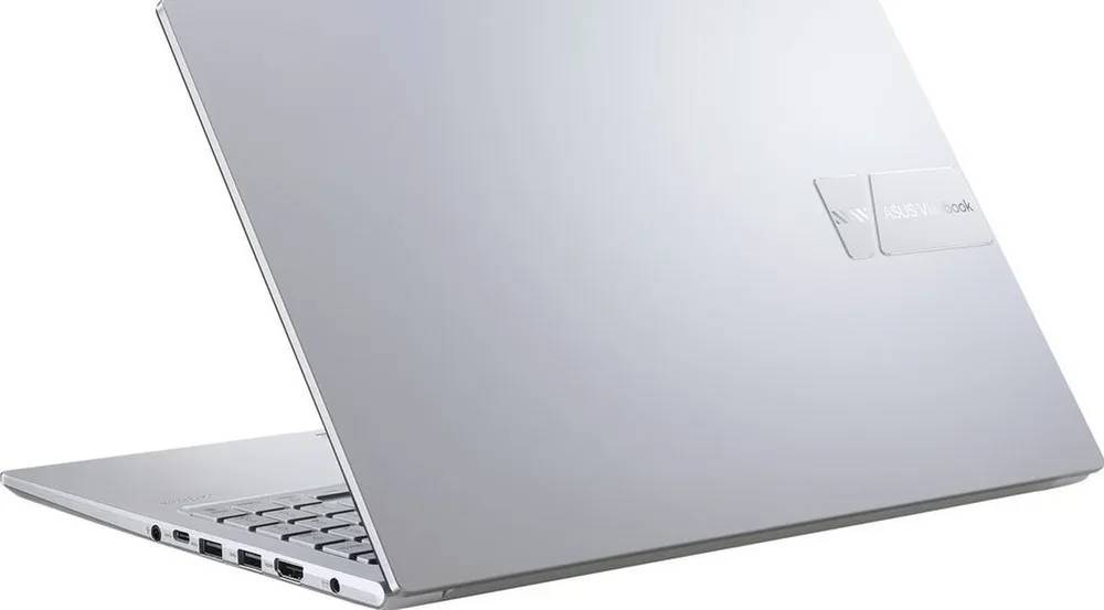 картинка Ноутбук ASUS VivoBook X1505ZA-MA458 15.6'' OLED 120Hz (2880x1620)/  Core i7-12700H/  16Gb/  512Gb SSD/  Intel Iris Xe/  Wi-Fi5/  BT5.1/  Cam/  50Wh/  1.7kg/  Silver от магазина КомпьютерЦентр