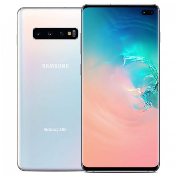 картинка Смартфон Samsung Galaxy S10 Plus 128GB White SM-G9750 от магазина КомпьютерЦентр