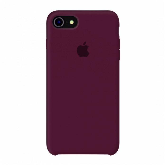 картинка Чехол Apple Silicone Case for iPhone 7/ 8 Marsala от магазина КомпьютерЦентр