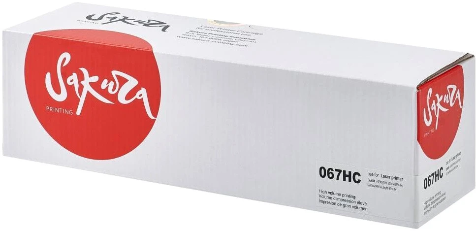 картинка Картридж Sakura 067HC SA067HC-ECO (5105C002) для Canon, (2350 стр.) голубой, чип без счетчика копий от магазина КомпьютерЦентр