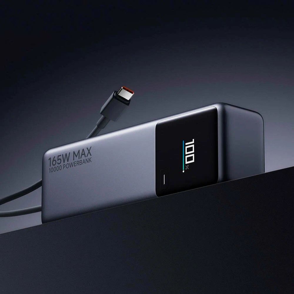 картинка Внешний аккумулятор Xiaomi Mi Power Bank 10000mAh With Cable USB-C 165W PB1165MI CN (BHR9344CN) от магазина КомпьютерЦентр
