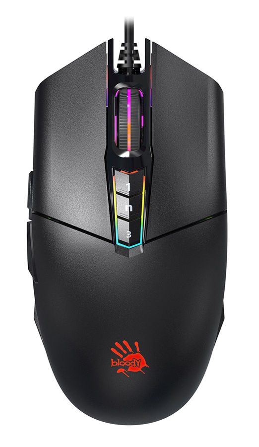 картинка Мышка A-4Tech Bloody P91s Black (P91s Black Activated) от магазина КомпьютерЦентр