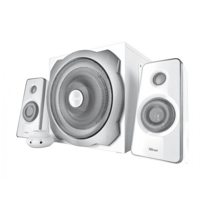 картинка Акустическая система Trust Tytan 2.1 Subwoofer Speaker Set White (18789) от магазина КомпьютерЦентр