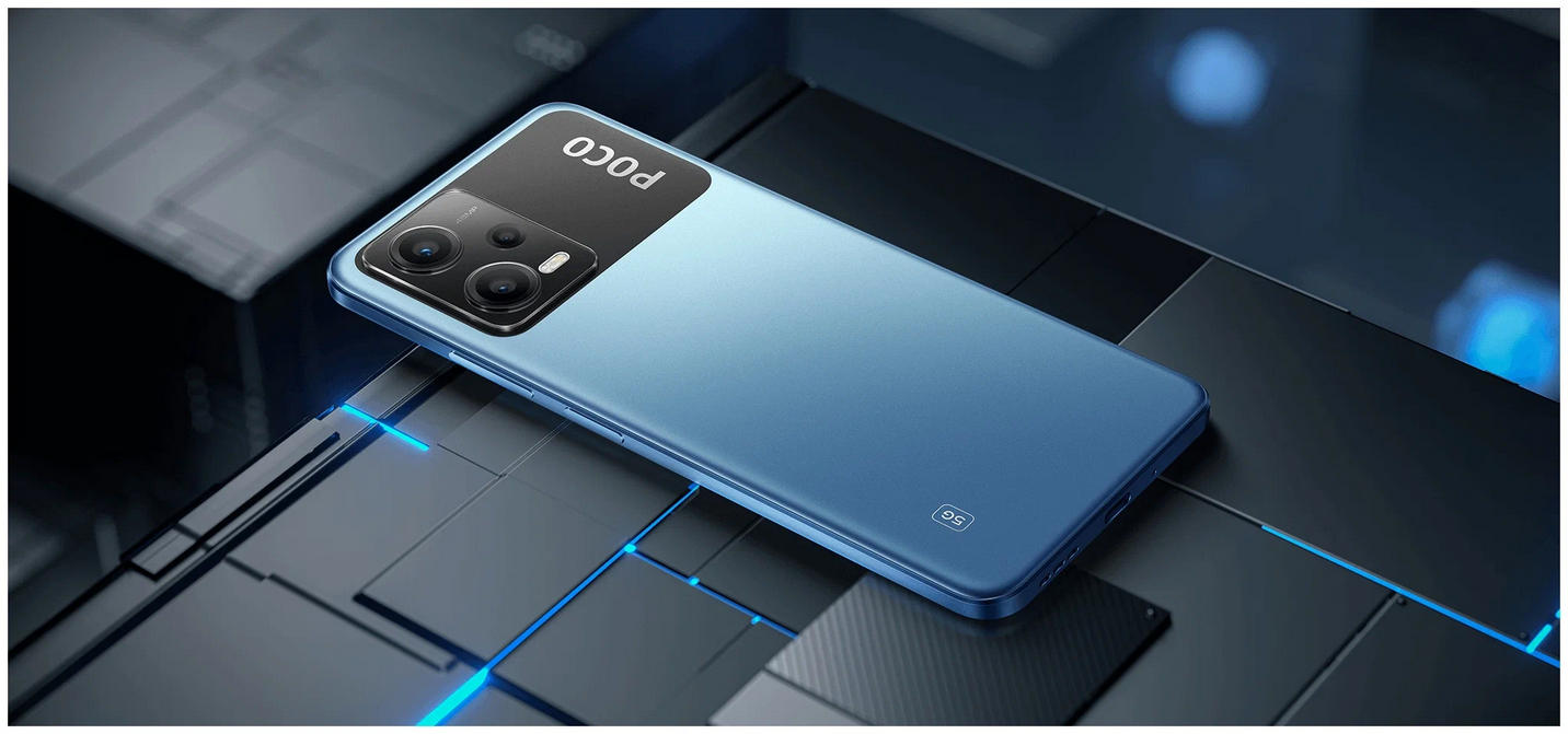 картинка Смартфон Xiaomi Poco X5 5G Blue 6.67'' 8Gb / 256Gb от магазина КомпьютерЦентр