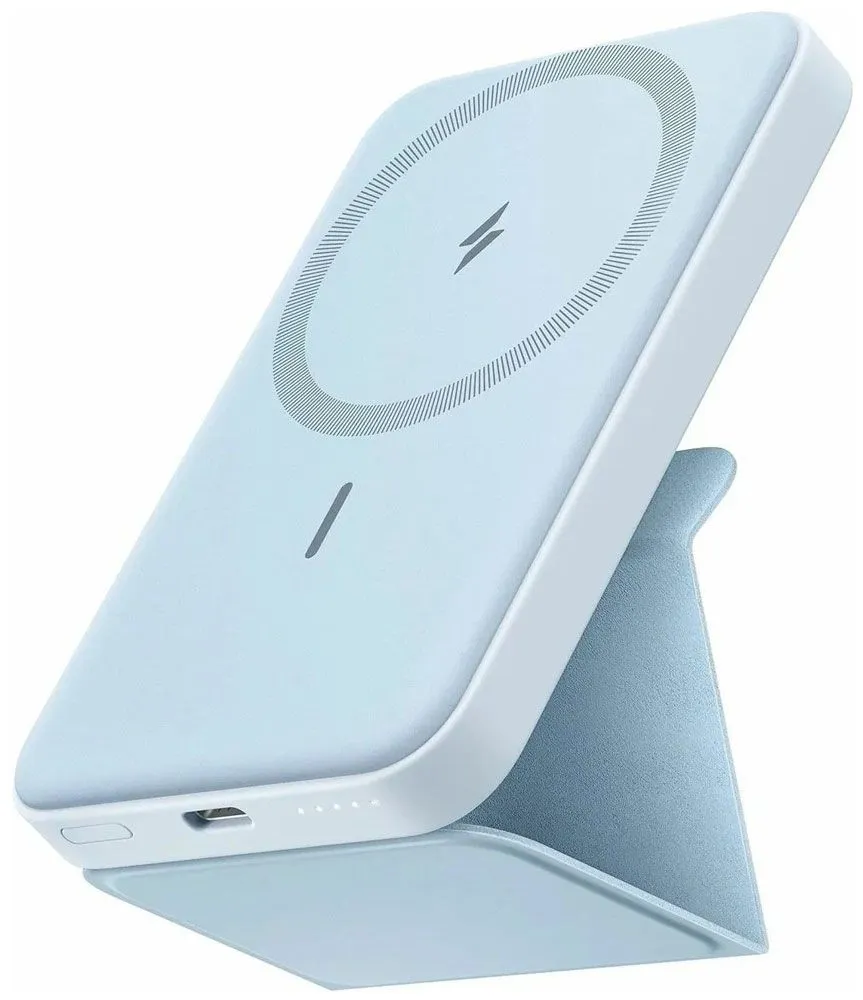 картинка Внешний аккумулятор Anker Power Core Mag-Go 5K A1611 Blue от магазина КомпьютерЦентр