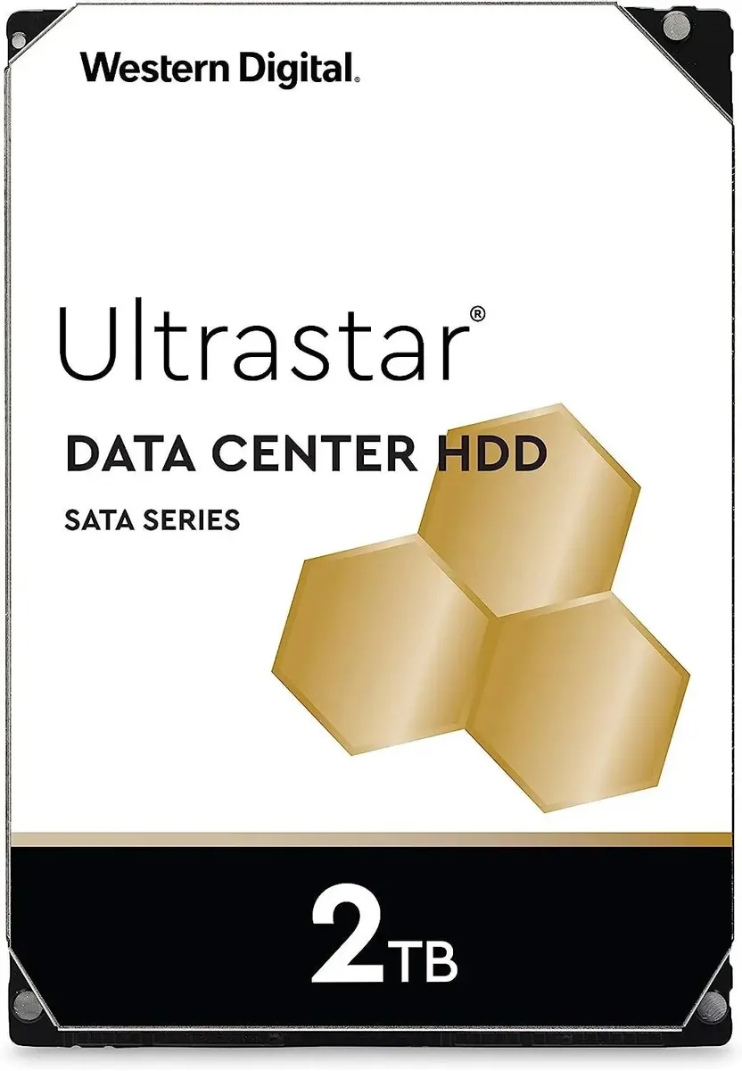 картинка HDD 2,0TB Western Digital 3.5'' SATAIII; 7200rpm; 128Mb Cache; Desktop Ultrastar DC HA210; 1W10025 от магазина КомпьютерЦентр